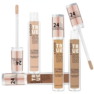 Custom Private Label No Logo Matte Liquid Concealer, Blemish Spot Tattoo Dark Circle Covering Non-Caking Long Wear Facial Makeup
