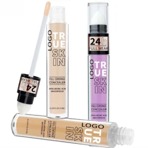 Private Label No Logo Custom Matte Liquid Concealer, Blemish Spot Tattoo Dark Circle Covering Non-Caking Full Coverage Facial Makeup