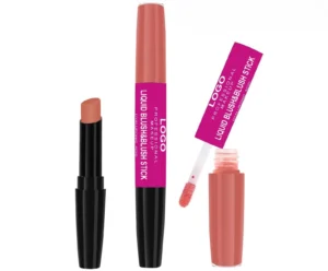Custom 2 In 1 Dewy Liquid Blush & Cream Blush Stick, Multi-use Natural Nude Highly Pigmented Facial Rouge Makeup