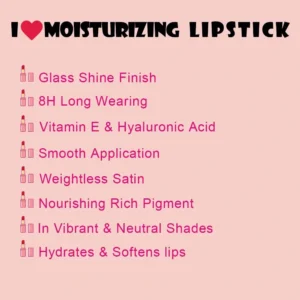 Custom 2 In 1 Mirror Hydrating Lipstick & Lip Liner Long Wear Non-Transfer Lip Makeup Set