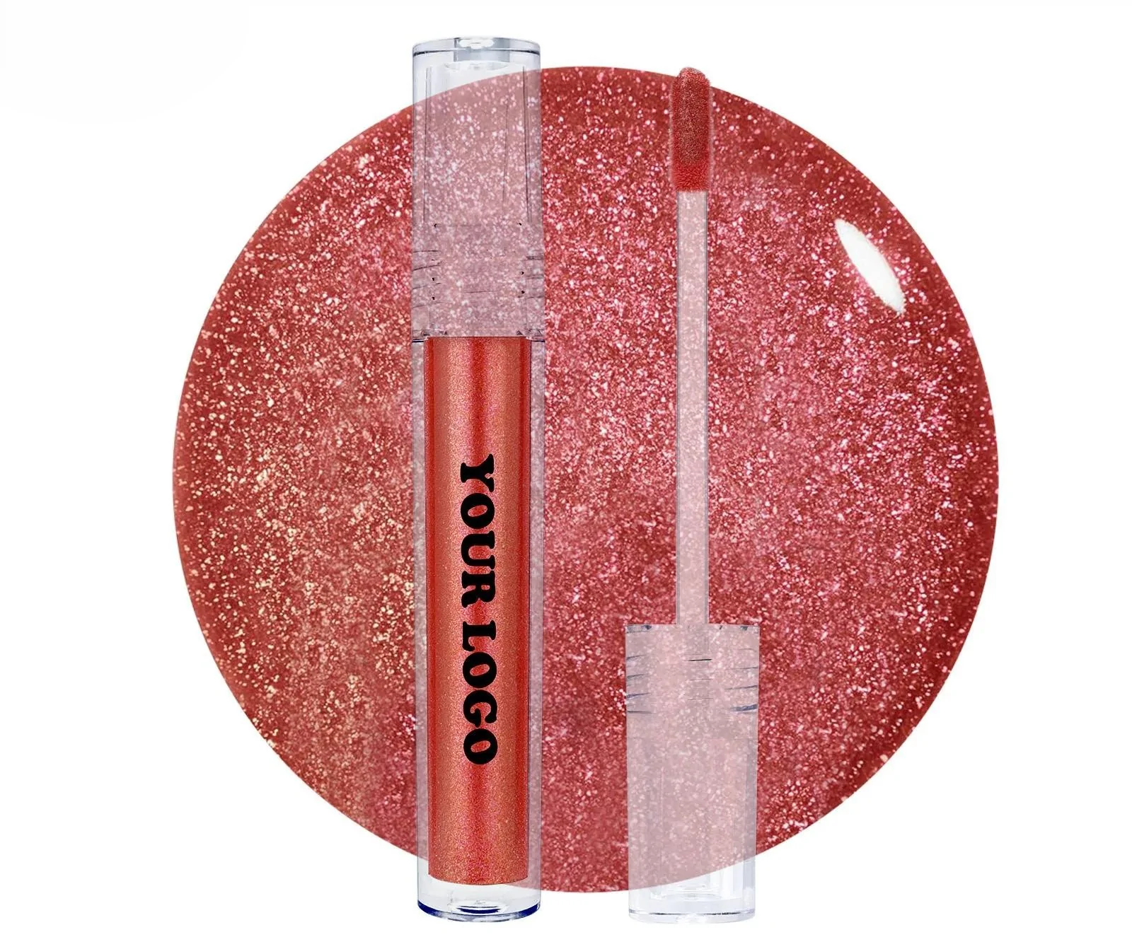 Custom Mirror Finish Hydrating Lip Gloss, Non-transfer Cup Proof Long Lasting Fade Resistant Liquid Lipstick