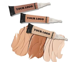 Custom Liquid Concealer, Blemish Spot Dark Circle Tattoo Tear Trough Nasolabial Fold Covering Non-Caking Full Coverage Facial Makeup