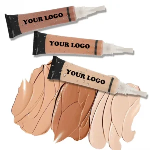 Custom Liquid Concealer, Blemish Spot Dark Circle Tattoo Tear Trough Nasolabial Fold Covering Non-Caking Full Coverage Facial Makeup
