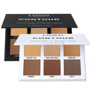 Custom Private Label No Logo Multi-shade Concealer Contour Palette, Dark Circle Tattoo Covering Non-Caking Full Coverage Facial Makeup