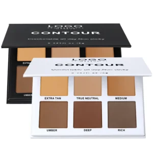 Custom Private Label No Logo Multi-shade Concealer Contour Palette, Dark Circle Tattoo Covering Non-Caking Full Coverage Facial Makeup