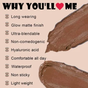 Custom Private Label No Logo Multi-shade Concealer Contour Palette, Dark Circle Tattoo Covering Non-Caking Full Coverage Facial Makeup