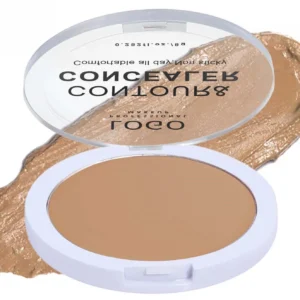 Custom Private Label No Logo Concealer Contour Palette, Dark Circle Covering Non-Caking Full Coverage Facial Correcting Makeup