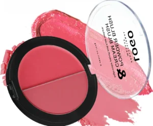 Custom Private Label No Logo 2 In 1 Multi-use Single Cream Blush, Highly Pigmented Long Wear Natural Nude Facial Rouge Makeup