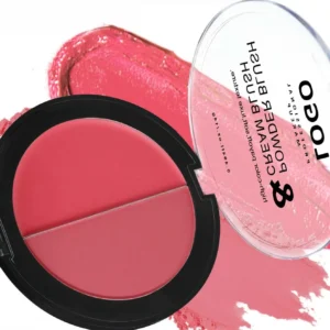 Custom Private Label No Logo 2 In 1 Multi-use Single Cream Blush, Highly Pigmented Long Wear Natural Nude Facial Rouge Makeup
