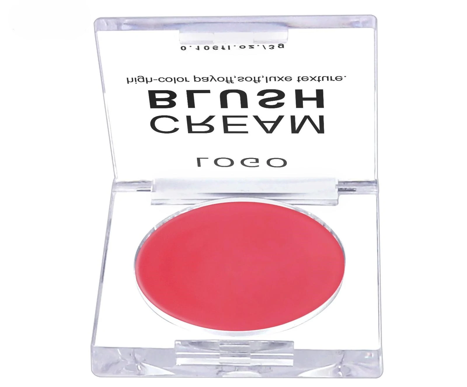 Custom Private Label No Logo Multi-use Single Cream Blush, Highly Pigmented Long Wear Natural Complexion Enhancing Rouge
