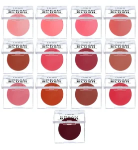 Custom Private Label No Logo Multi-use Single Cream Blush, Highly Pigmented Long Wear Natural Complexion Enhancing Rouge