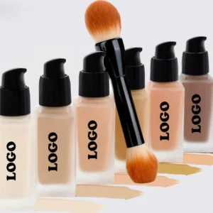 Custom Oil Control Long Wear Foundation Cream, Non-caking Full Coverage Concealing Transfer Resistant Base Makeup