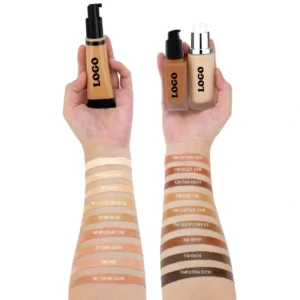 Custom Oil Control Long Wear Foundation Cream, Non-caking Full Coverage Concealing Transfer Resistant Base Makeup