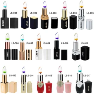 Custom Private Label No Logo Patterned PH Temperature Changing Lipstick, Hydrating Nourishing Long Wear Tinted Lip Balm