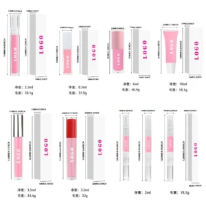 Custom Private Label No Logo Fruit Flavor Mirror Finish Plumping Lip Oil, Brightening Hydrating Dudu Lips Lip Care