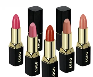 Private Label No Logo Custom Shimmer Hydrating Plumping Lipstick, Long Wear Nourishing Tinted Lip Balm Daily Lip Care