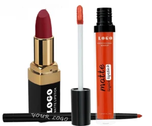 Custom Premium Matte Non-transfer Lipstick & Lip Liner Complete Lip Makeup Set
