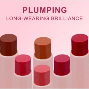 Custom Private Label No Logo Press Type Mirror Finish Plumping Lipstick, Hydrating Long Lasting Dudu Lips Lip Gloss
