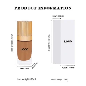 Private Label No Logo Custom Shimmer Dewy Highlighter Oil, Fine Glitter Brightening Liquid for Face & Body Radiant Makeup