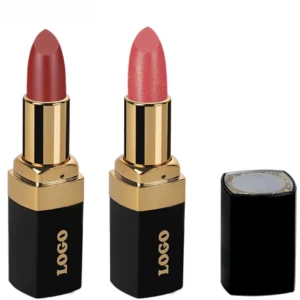 Custom Private Label No Logo Shimmer Hydrating Plumping Lipstick, Fade Resistant Long Wear Nourishing Lip Balm Lip Makeup