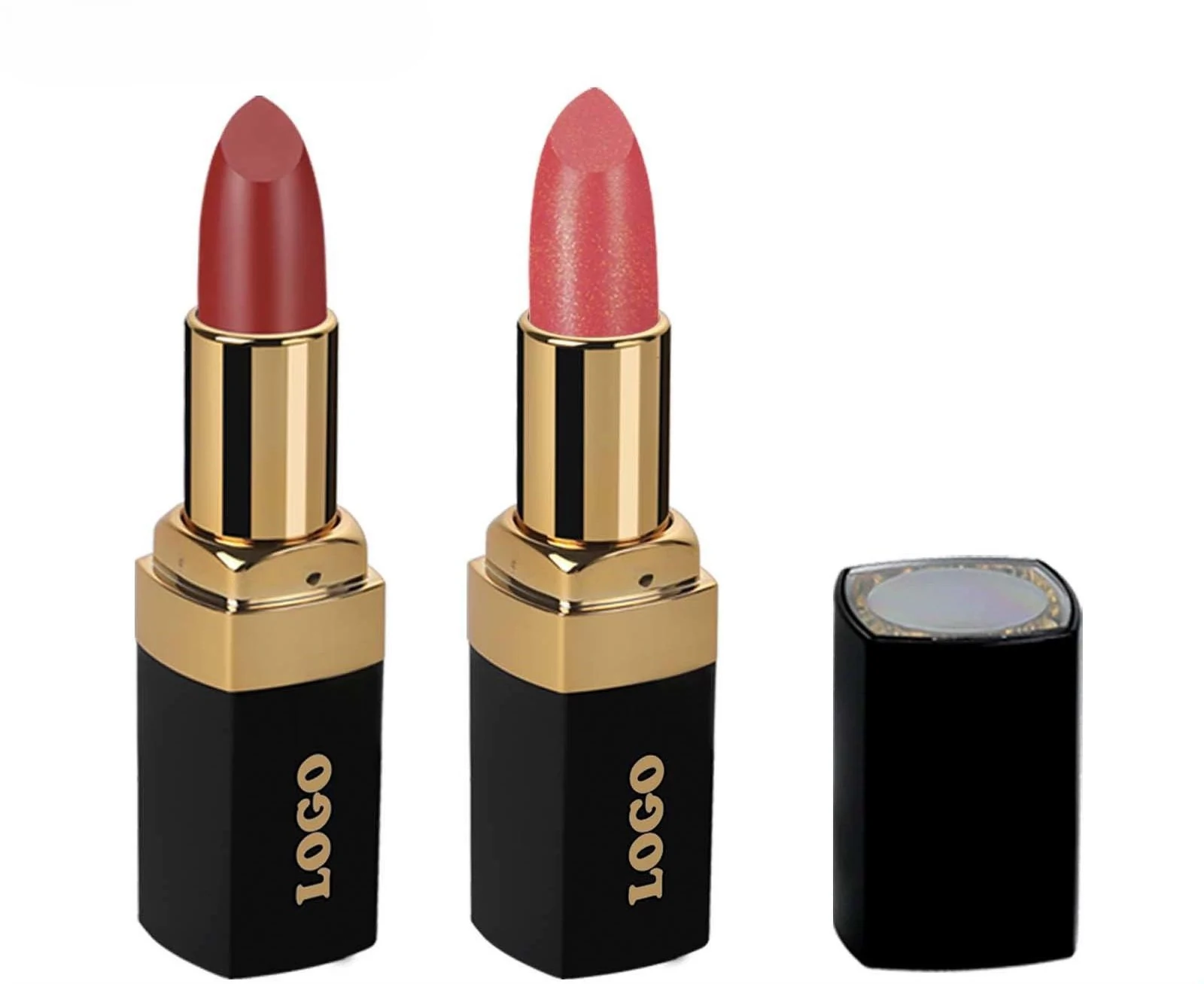 Custom Private Label No Logo Shimmer Hydrating Plumping Lipstick, Fade Resistant Long Wear Nourishing Lip Balm Lip Makeup