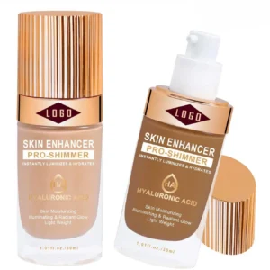 Private Label No Logo Custom Hydrating Shimmer Pore-Minimizing Face Primer, Non-Caking Smoothing Radiant Pre-Makeup Base Cream