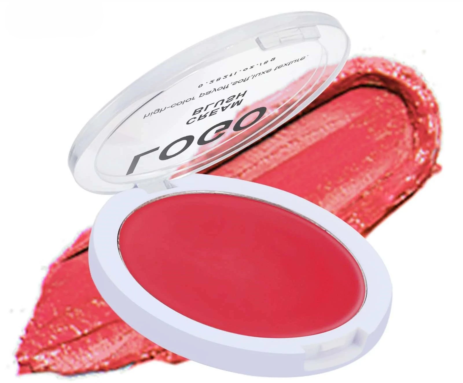Custom Private Label No Logo Multi-use Single Cream Blush, Highly Pigmented Long Wear Natural Nude Facial Rouge Makeup