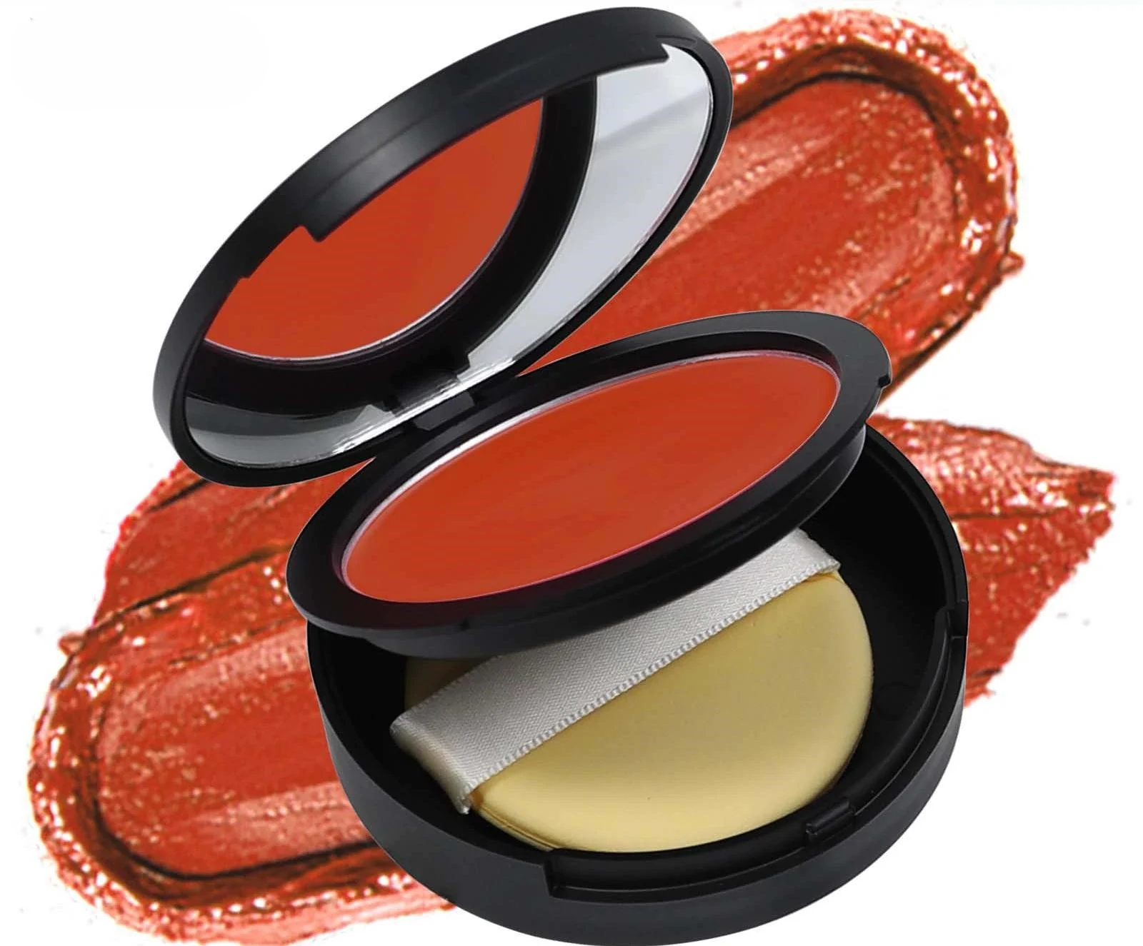 Custom Private Label No Logo Multi-use Single Cream Blush, Highly Pigmented Long Wear Natural Complexion Boosting Facial Rouge
