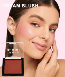 Custom Private Label No Logo Multi-Use Single Cream Blush, Highly Pigmented Long-Lasting Natural Skin Tone Boosting Facial Rouge