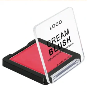Custom Private Label No Logo Multi-Use Single Cream Blush, Highly Pigmented Long-Lasting Natural Skin Tone Boosting Facial Rouge