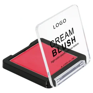 Custom Private Label No Logo Multi-Use Single Cream Blush, Highly Pigmented Long-Lasting Natural Skin Tone Boosting Facial Rouge