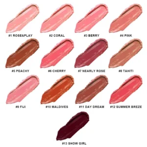 Custom Private Label No Logo Multi-use Single Cream Blush, Highly Pigmented Long Wear Natural Complexion Boosting Facial Rouge