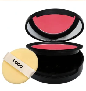 Custom Private Label No Logo Multi-use Single Cream Blush, Highly Pigmented Long Wear Natural Complexion Boosting Facial Rouge