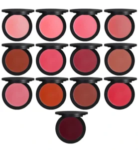 Custom Private Label No Logo Multi-use Single Cream Blush, Highly Pigmented Long Wear Natural Complexion Boosting Facial Rouge