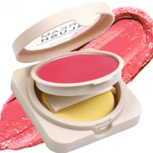 Custom Private Label No Logo Multi-use Single Cream Blush, Highly Pigmented Long Wear Natural Skin Tone Enhancing Rouge