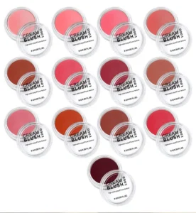 Custom Private Label No Logo Multi-use Single Cream Blush, Highly Pigmented Long Wear Natural Nude Facial Rouge Makeup