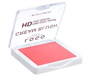 Custom Private Label No Logo Multi-Use Single Cream Blush Palette, Highly Pigmented Long-Lasting Natural Nude Facial Rouge