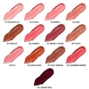 Custom Private Label No Logo Multi-Use Single Cream Blush Palette, Highly Pigmented Long-Lasting Natural Nude Facial Rouge