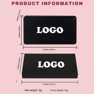 Custom Private Label No Logo Waterproof 3-Shade Multi-Use Blush Highlight Contour Palette, Long-Lasting 3D Facial Sculpting Makeup