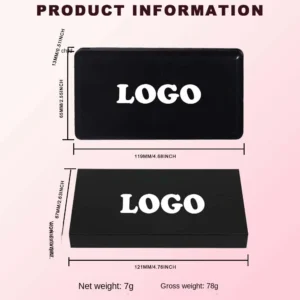 Custom Private Label No Logo Waterproof 3-Shade Multi-Use Highlight Contour Blush Cream Palette, Long-Lasting Facial Sculpting Makeup