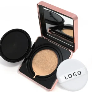 Custom Private Label No Logo Waterproof BB Cushion Foundation, Pore Minimizing Contour Hydrating Concealing Base Makeup