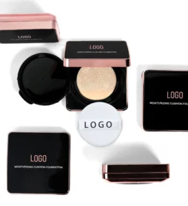 Custom Private Label No Logo Waterproof BB Cushion Foundation, Pore Minimizing Contour Hydrating Concealing Base Makeup