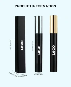 Custom Waterproof Smudge Resistant Mascara, Lengthening Curling Volumizing Long Lasting Eyelash Styling Makeup