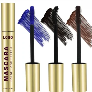 Custom Private Label No Logo Waterproof Smudge Resistant Colored Mascara, Lengthening Volumizing Long Lasting Eyelash Styling Makeup