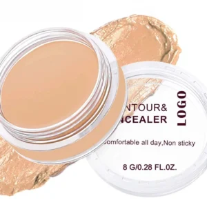 Custom Private Label No Logo Cream Contour Concealer, Full Coverage Blemish Dark Circle Facial Correcting Makeup