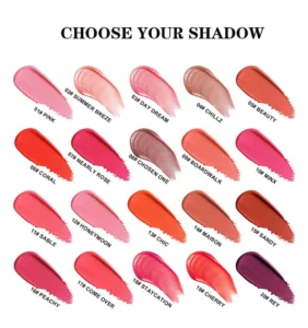 Custom Private Label No Logo Waterproof Matte Shimmer Expanding Tone Liquid Blush, Highly Pigmented Long Lasting Natural Nude Rouge