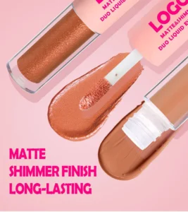 Custom Private Label No Logo Waterproof Long-Lasting Liquid Eyeshadow, Matte Shimmer Fine Glitter Highly Pigmented Eye Brightening Makeup