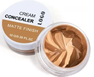 Custom Private Label No Logo Waterproof Matte Concealer Cream, Blemish Dark Circle Covering Transfer Resistant Long Wear Facial Makeup