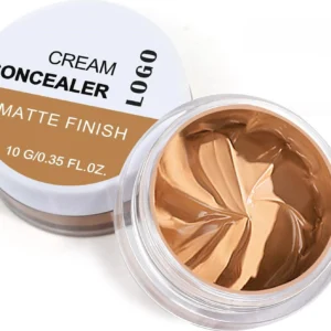 Custom Private Label No Logo Waterproof Matte Concealer Cream, Blemish Dark Circle Covering Transfer Resistant Long Wear Facial Makeup