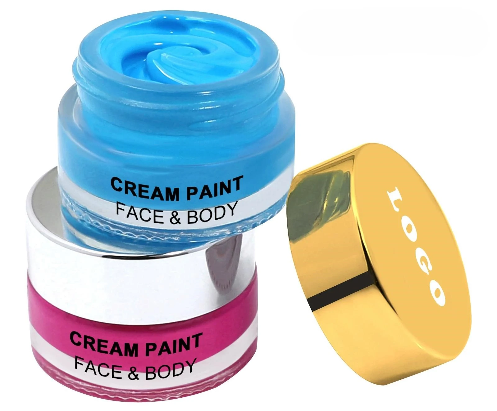 Custom Private Label No Logo Waterproof Matte Concealer Cream, Blemish Dark Circle Covering Transfer-Resistant Stage Facial Paint Makeup